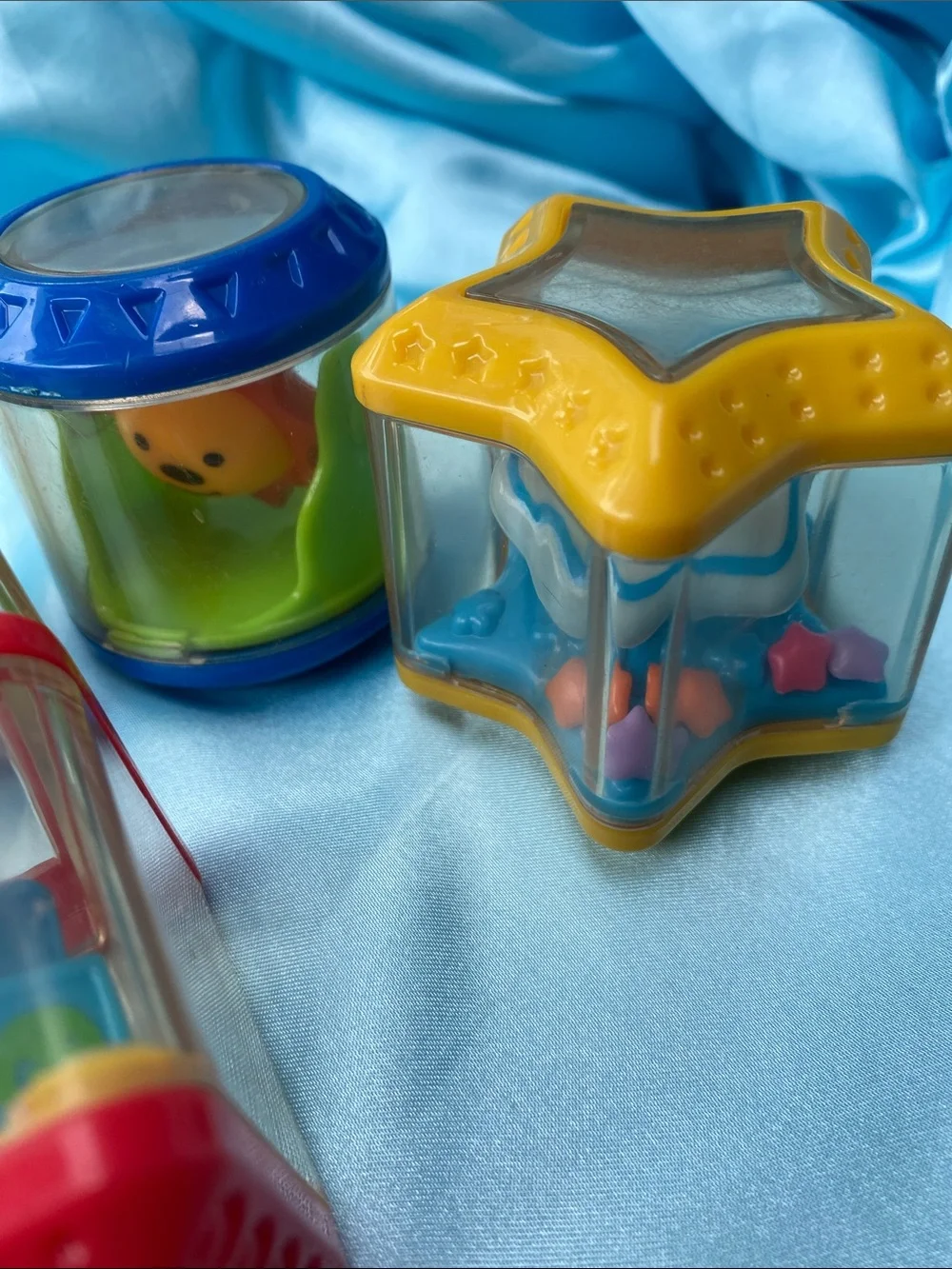 Vintage Fisher Price Peek a Boo blocks shapes